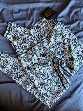 Til You Collapse Animal print workout leggings